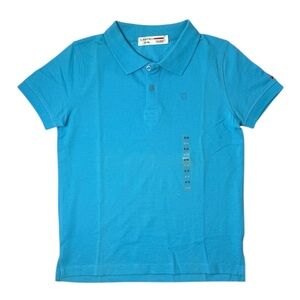 NWT Castro Polo Shirt Cotton Blue 8-10
